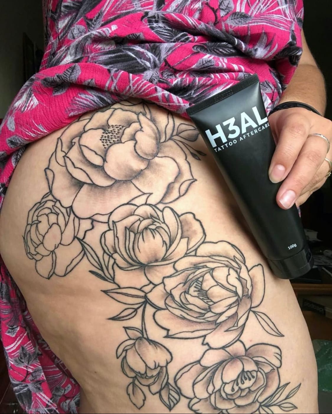 Customer photo review of H3al Tattoo Aftercare