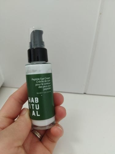 Customer photo review of Peptide Eye Cream 30ml