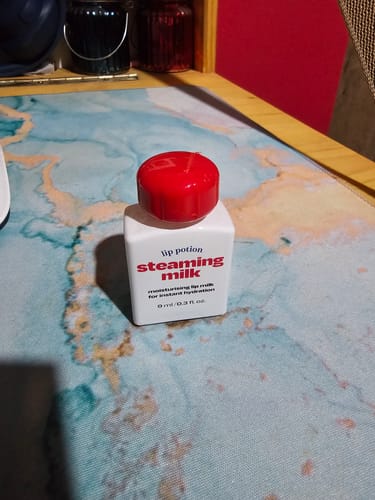 Customer photo review of Alternative Stereo Lip Potion Steaming Milk