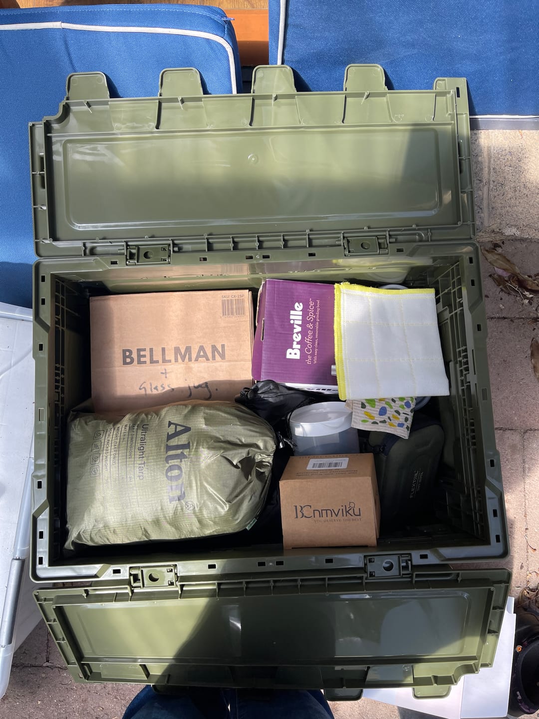 Customer photo review of Gear Storage Box