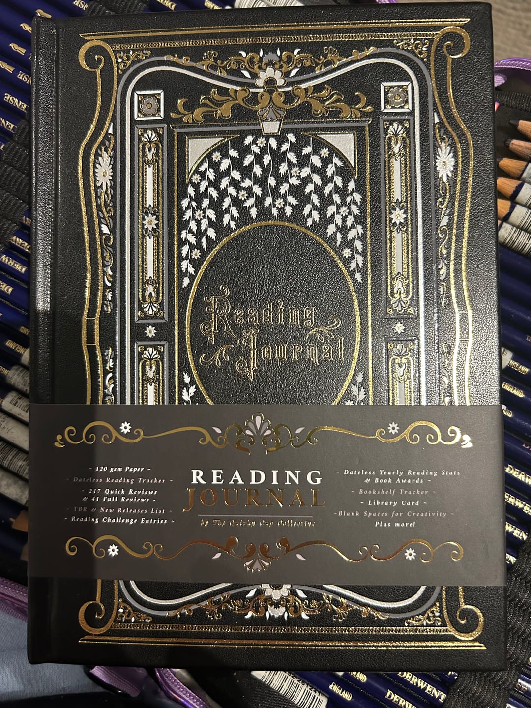 Customer photo review of The Reading Journal - Black