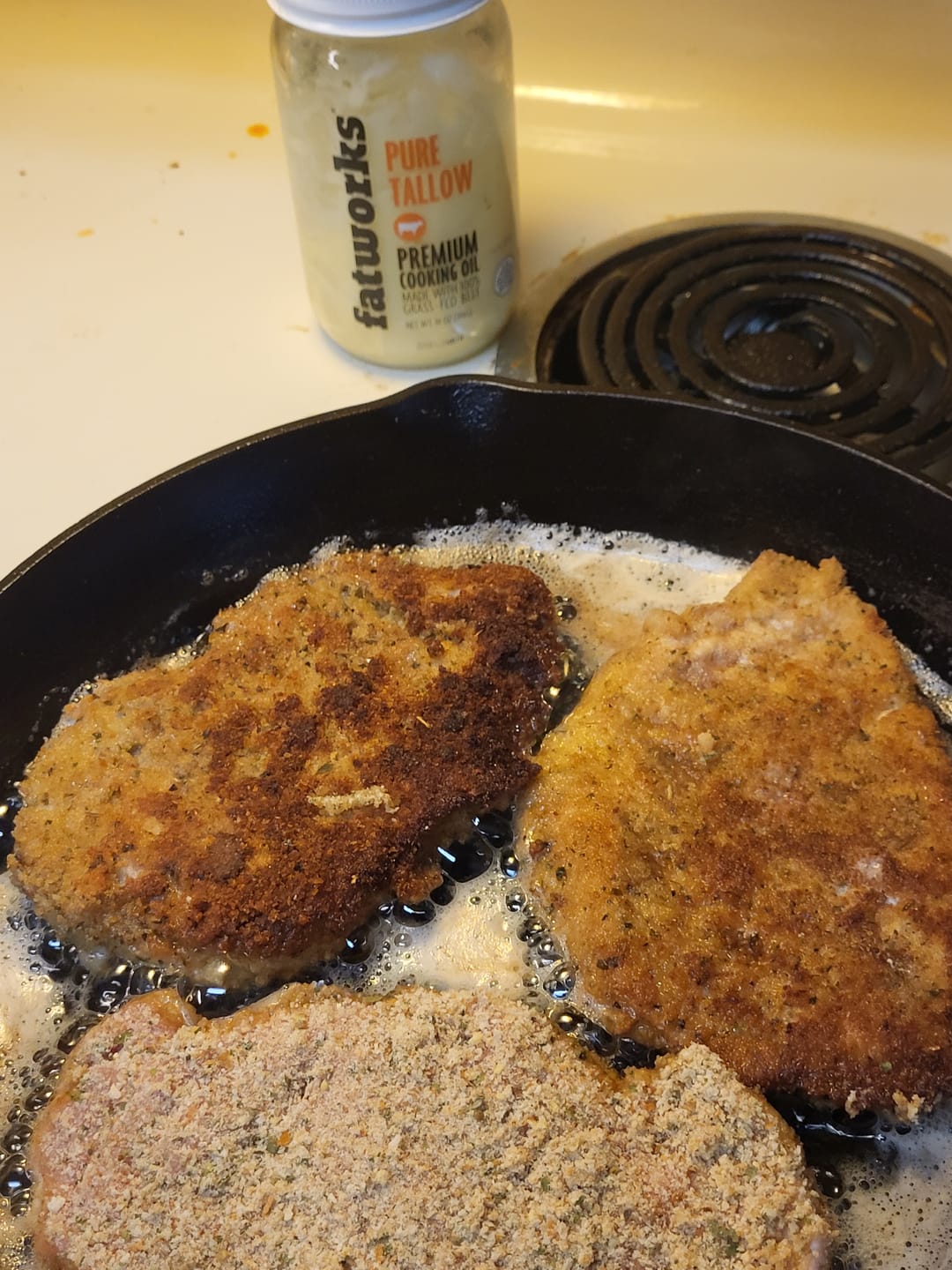 Customer photo review of Grass Fed Beef Tallow (14 oz)