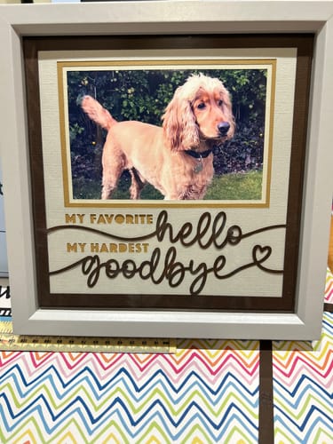 Customer photo review of Crafting Memories SVG Mega Bundle