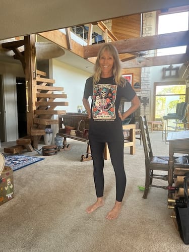 Customer photo review of Gatos Before Vatos Loteria OG T-Shirt