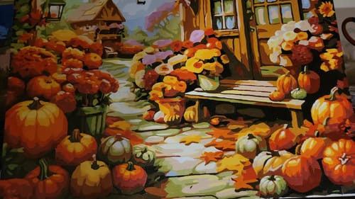 Customer photo review of Pumpkin Harvest