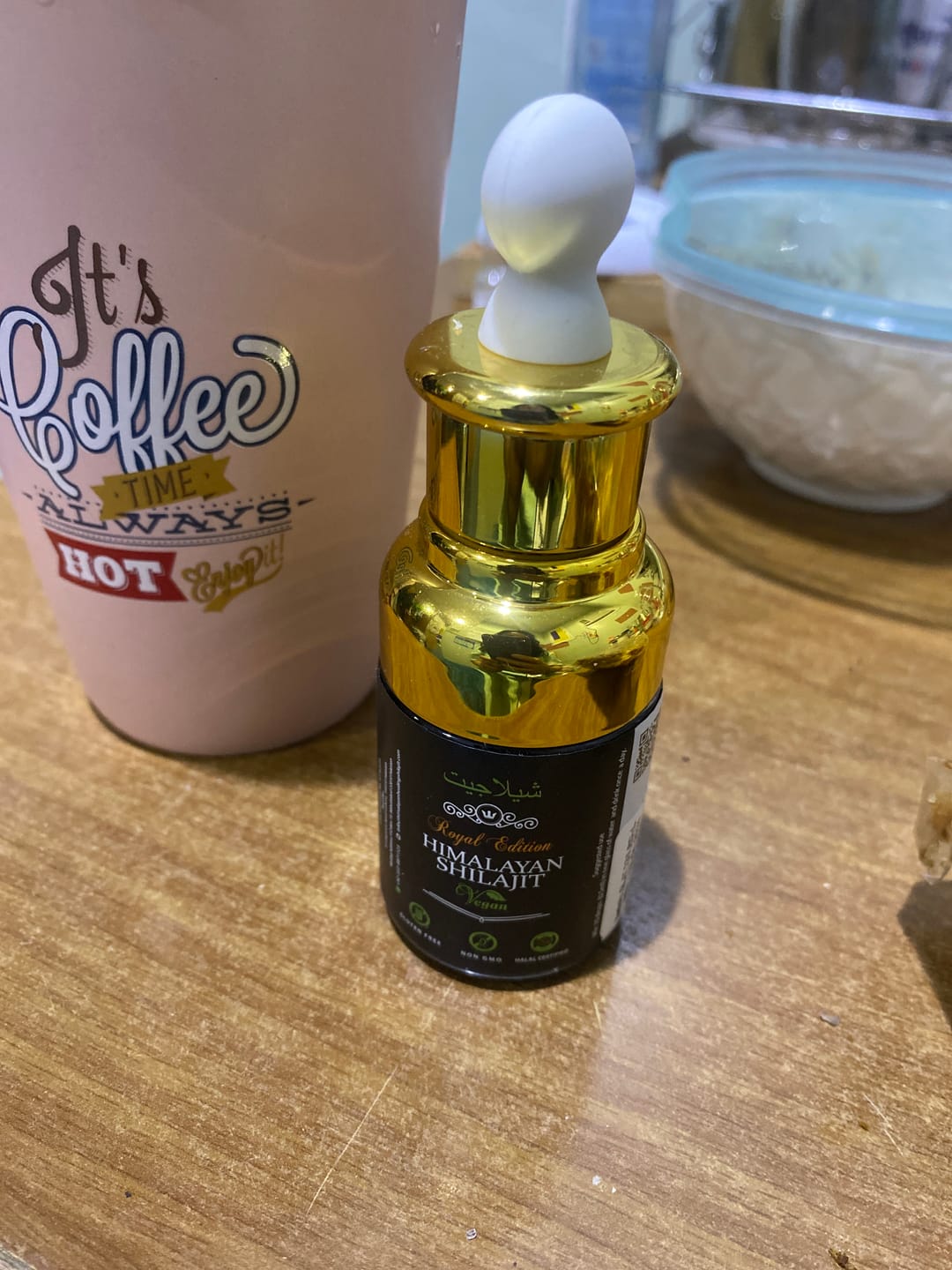 Customer photo review of Custom Offer | Himalayan Shilajit  4 x 30ml