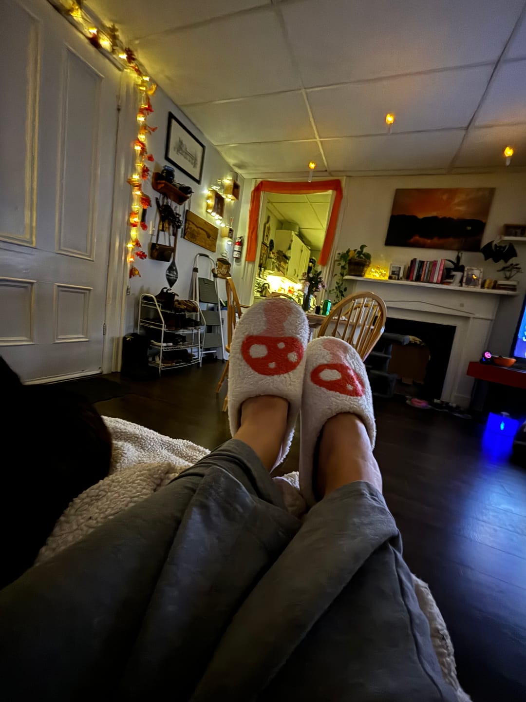 Customer photo review of Lover's Plush Slippers
