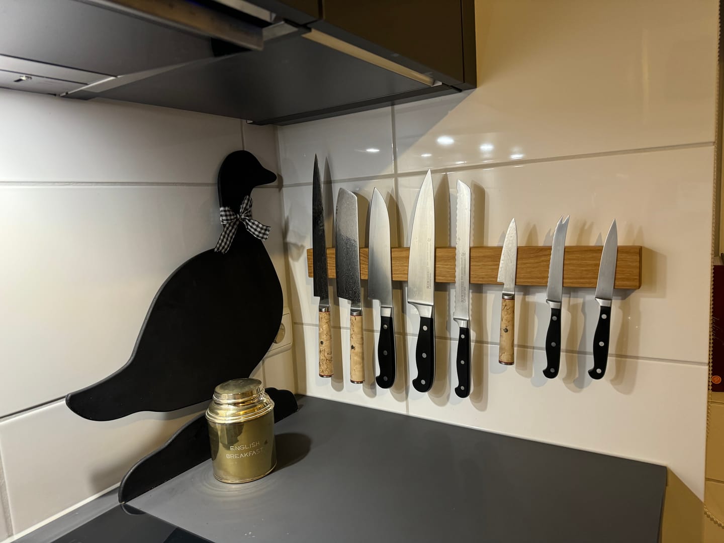 Customer photo review of Magnet Messerleiste CULTRO aus Holz