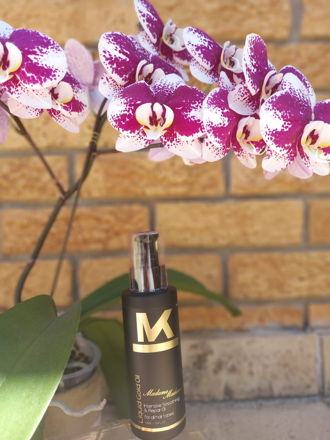 Customer photo review of Mycro Keratin Madame Madame Liquid Gold Oil 100ml