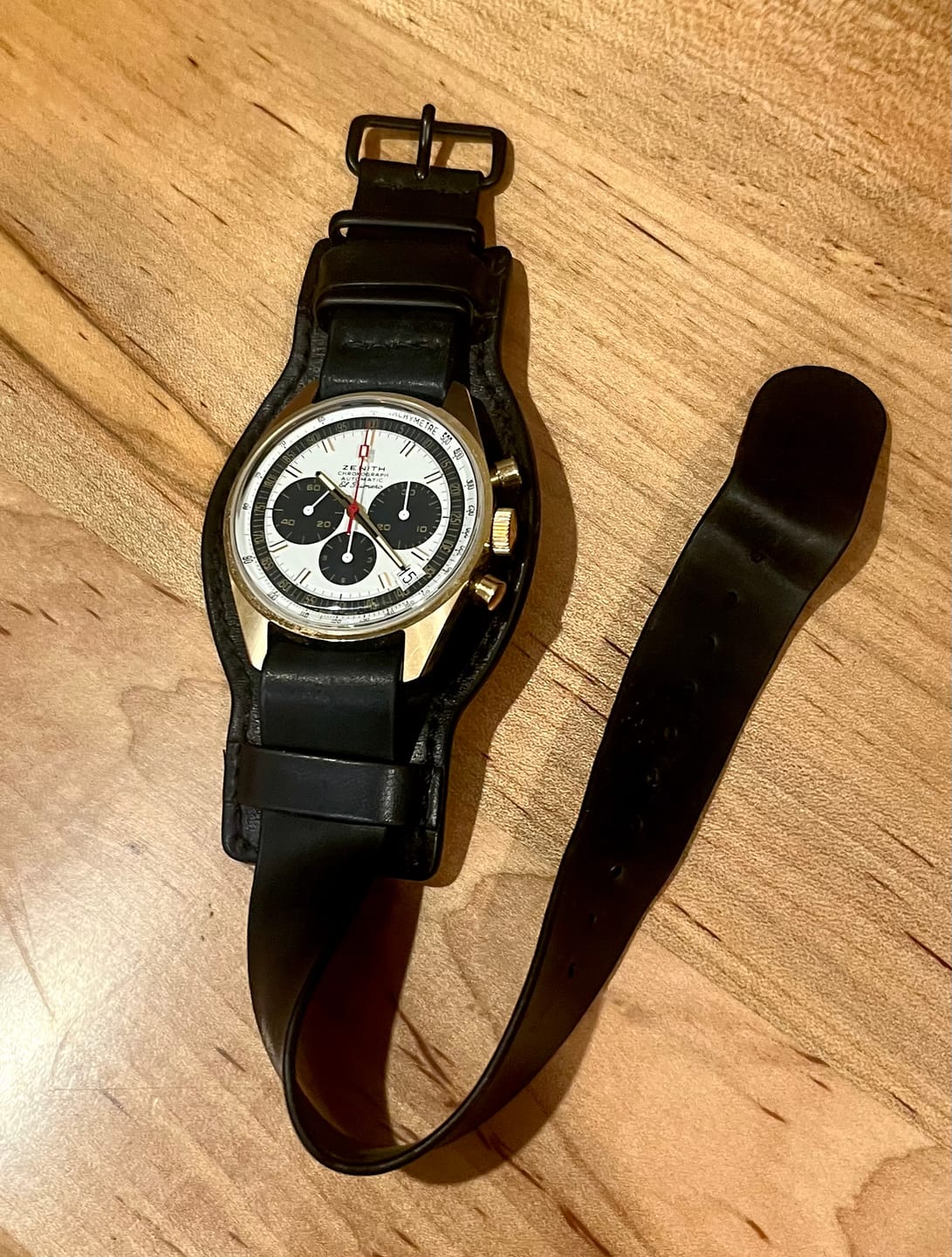 Customer photo review of Black Shell Cordovan Single-Piece