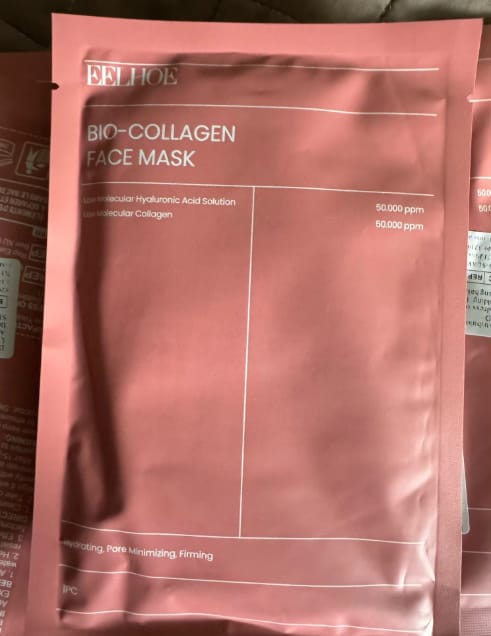 Customer photo review of The Naked Skin Bio-Collagen Mask