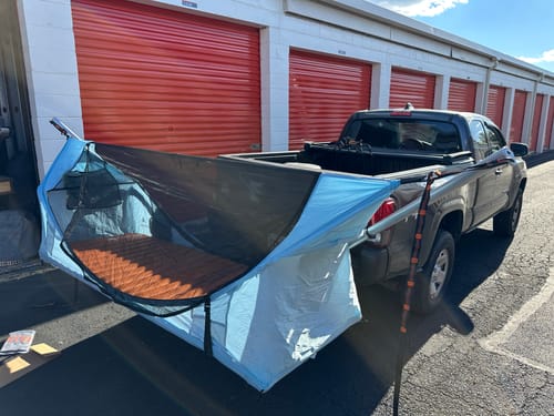 Customer photo review of Bare Bones XL Hammock Mount