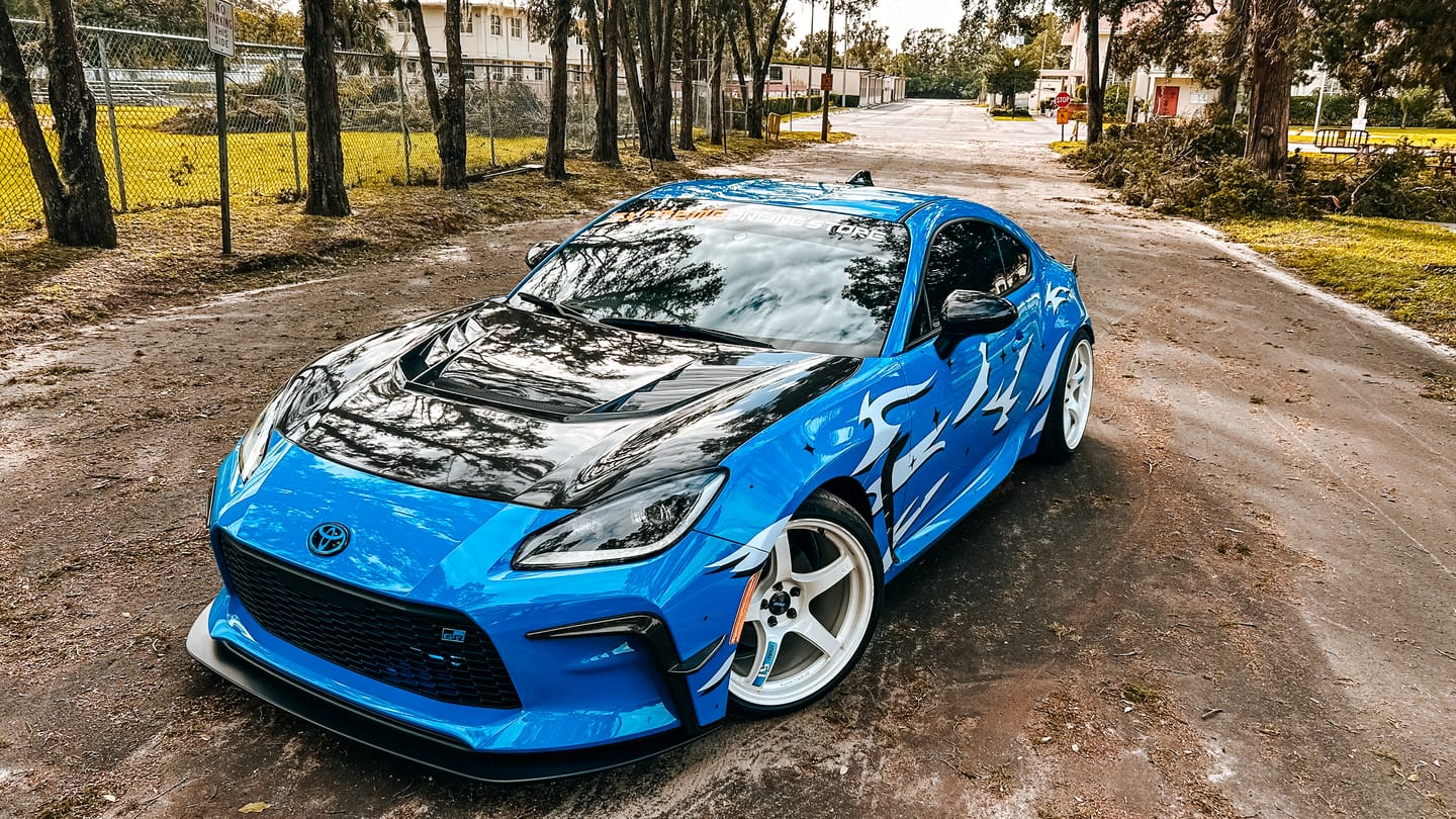 Customer photo review of 2022-Up GR86 BRZ Front Vented Bumper Hood