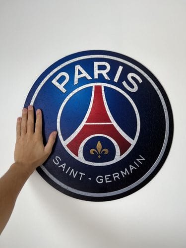 Customer photo review of PSG FC® Logo - Holzpuzzle
