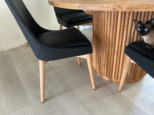Customer photo review of Groovy Chair Leg Protectors - 24x Pack