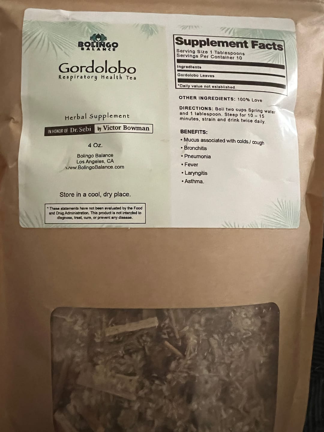Customer photo review of GORDOLOBO