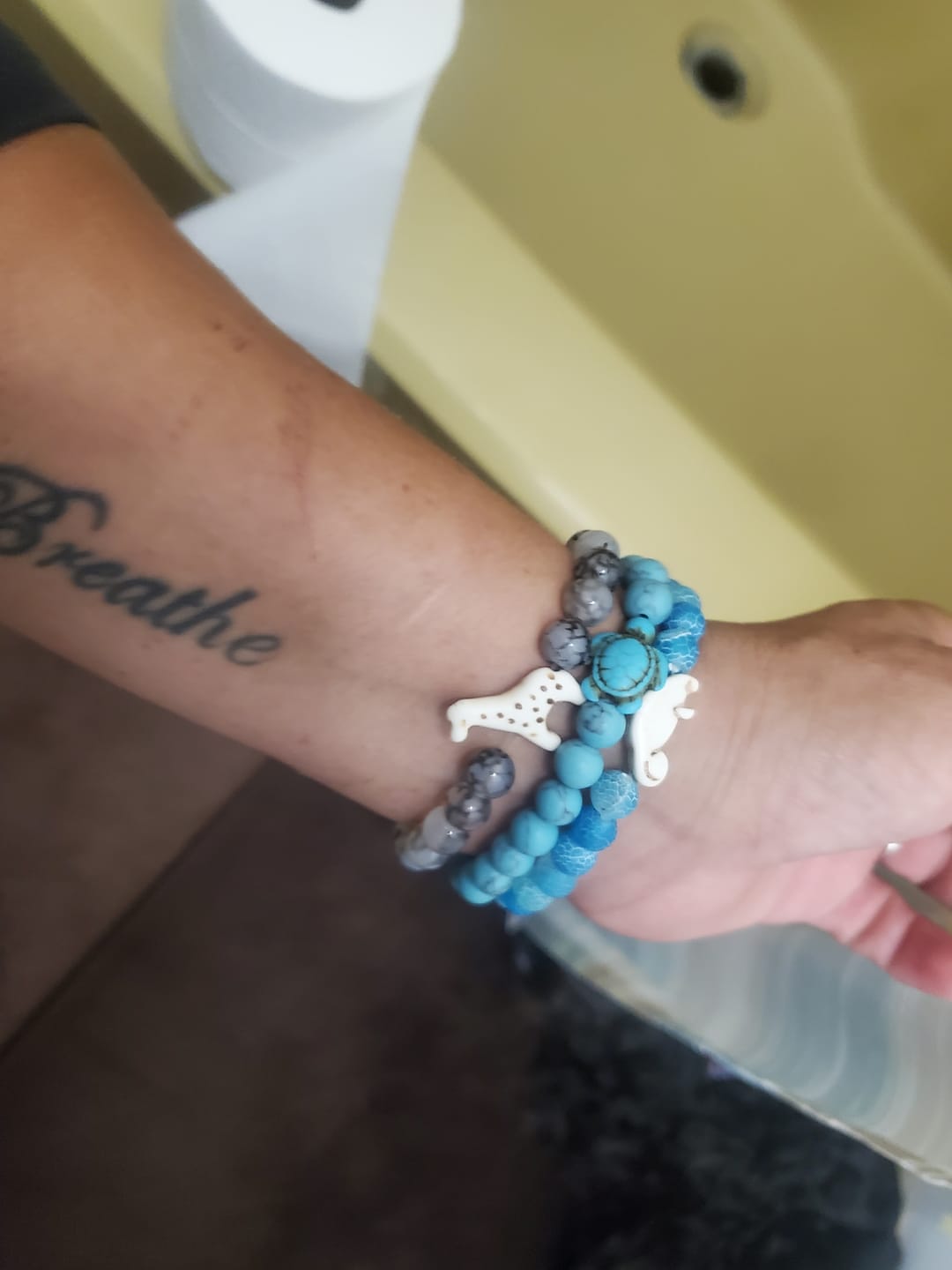 Customer photo review of The Journey Bracelet