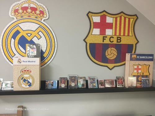 Customer photo review of FC Barcelona® Logo - Holzpuzzle