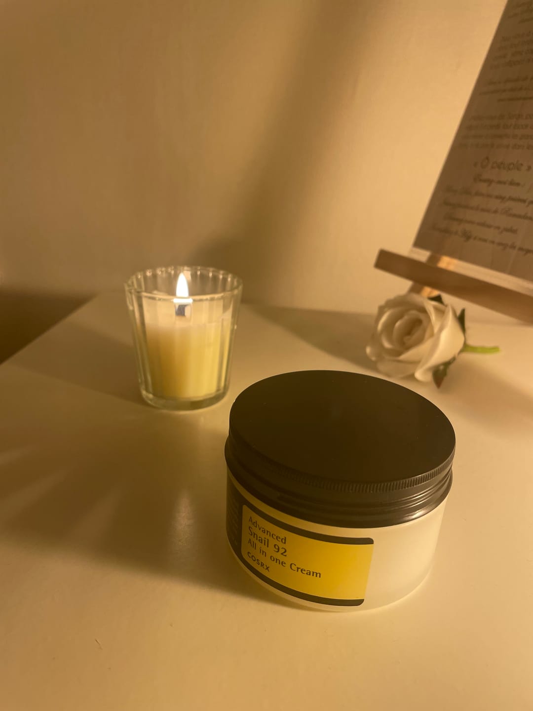 Customer photo review of COSRX - Crème hydratante Advanced Snail 92 tout en un - 100g