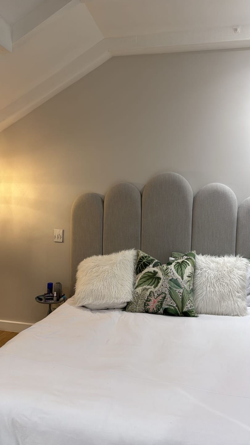 Customer photo review of Scandinavian White Duvet Cover Set