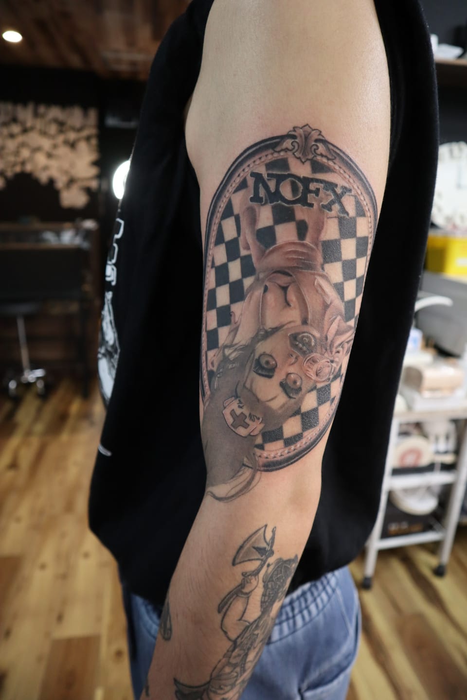Customer photo review of JCONLY Wireless Tattoo Pen Machine 2.4-4.2MM Strokes 2 Battery Pack | Epoch R3  (Black)