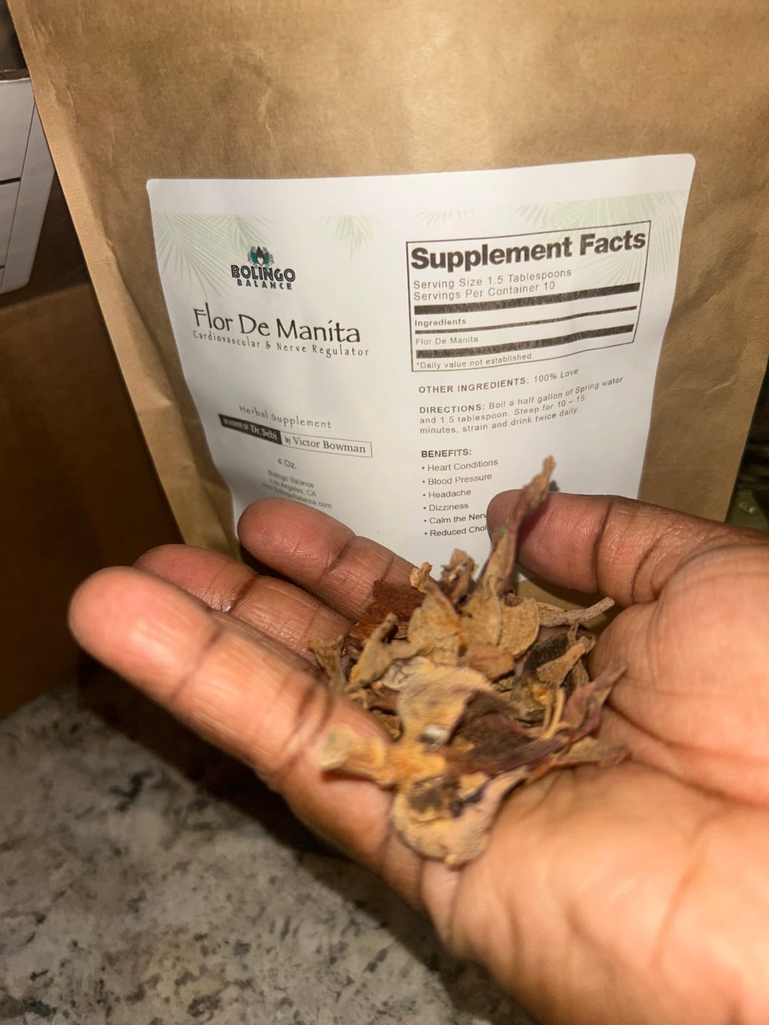 Customer photo review of FLOR DE MANITA