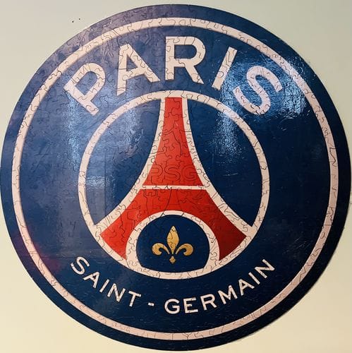 Customer photo review of PSG FC® Logo - Holzpuzzle