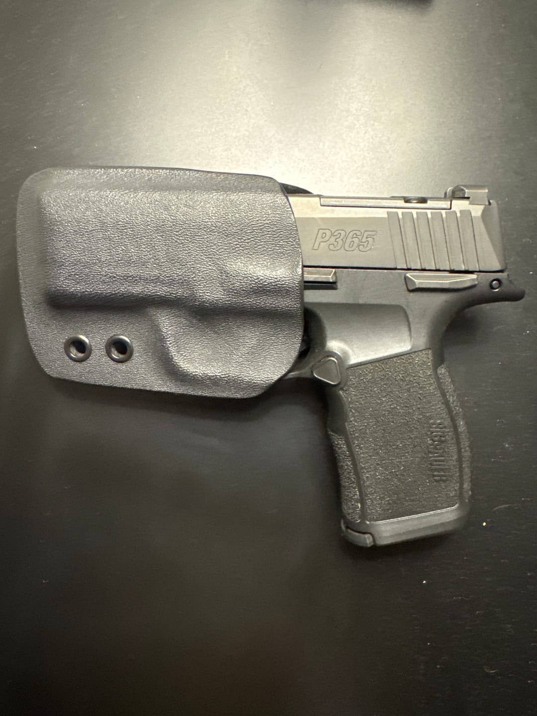 Customer photo review of Breakout 2.0 IWB Holster | Rapid Access, Complete Concealment, and All-Day Comfort.