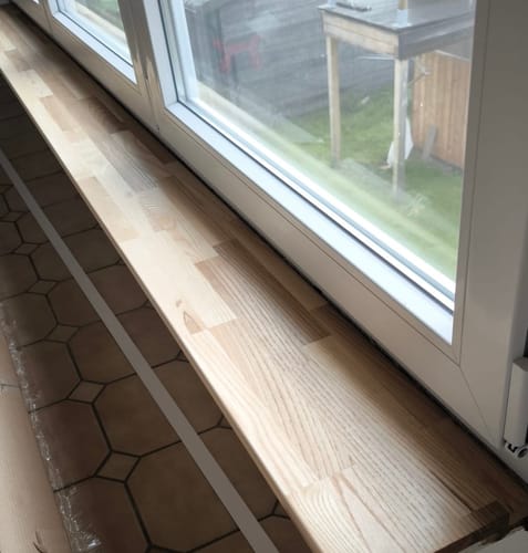Customer photo review of Fensterbank Esche