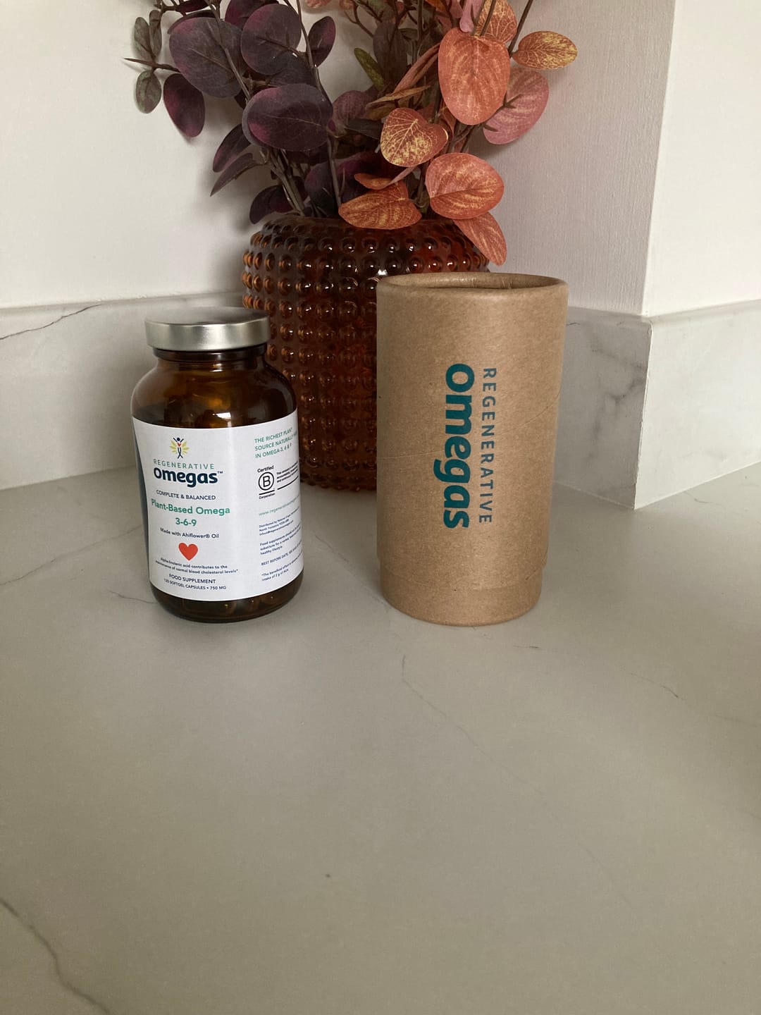 Customer photo review of Regenerative Omegas - Fish-Free 120 Capsules