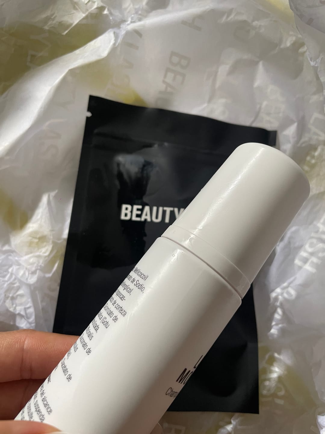 Customer photo review of Lash Mousse