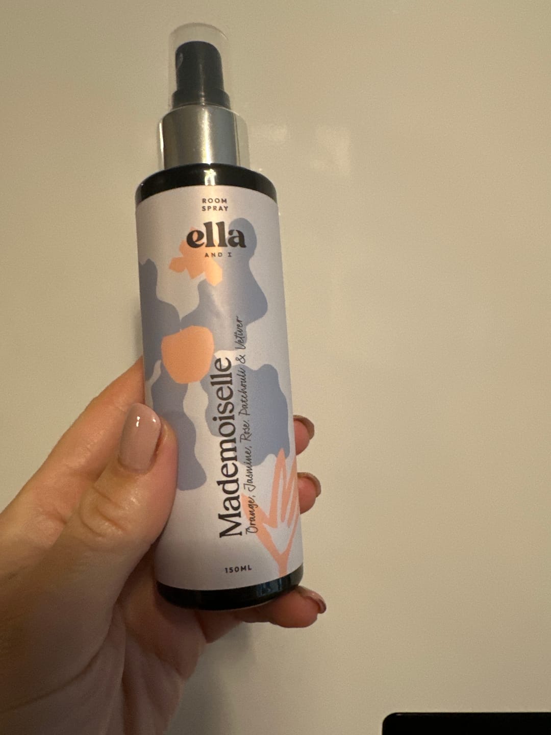 Customer photo review of Mademoiselle Room Spray