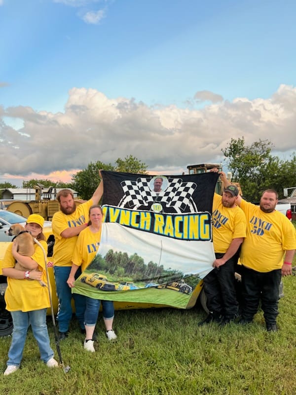 Customer photo review of Custom LYNCH RACING Blanket
