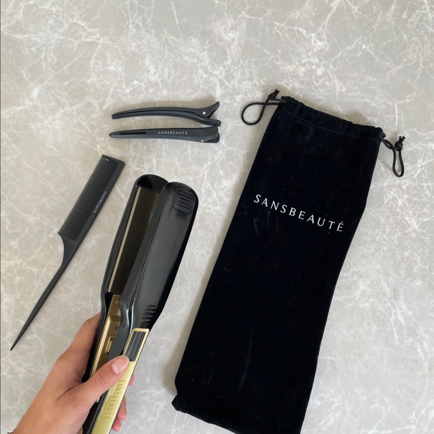 Customer photo review of SANSBEAUTÉ® STIJLTANG