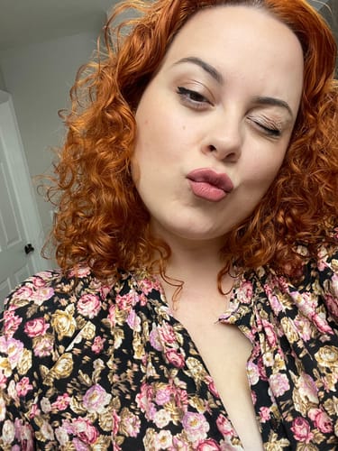 Customer photo review of This is a Curl Building Serum