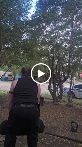 Customer video review of Training Sandbag
