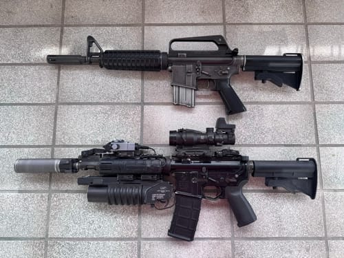 Customer photo review of DNA XM177 Moderator Flash Hider