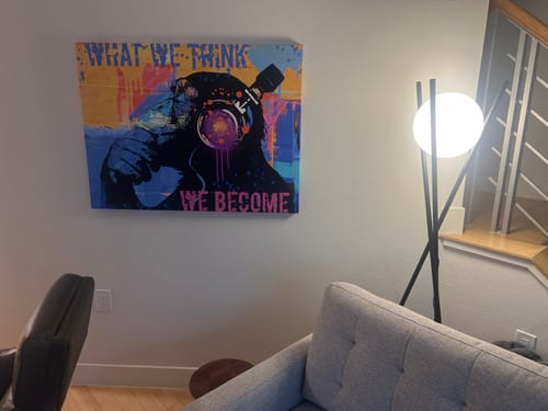 Customer photo review of What We Think We Become