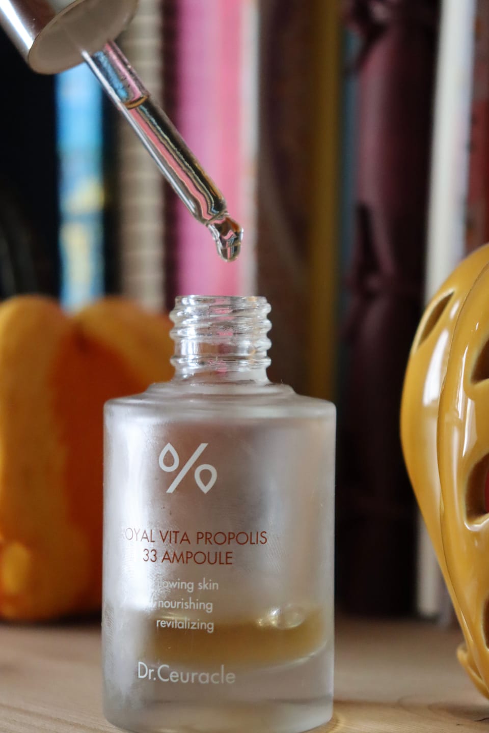 Customer photo review of Ampula ar propolisu sejas ādas toņa uzlabošanai Dr.Ceuracle Royal Vita Propolis 33 Ampoule