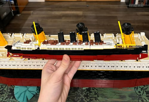 Customer photo review of RMS Lusitania