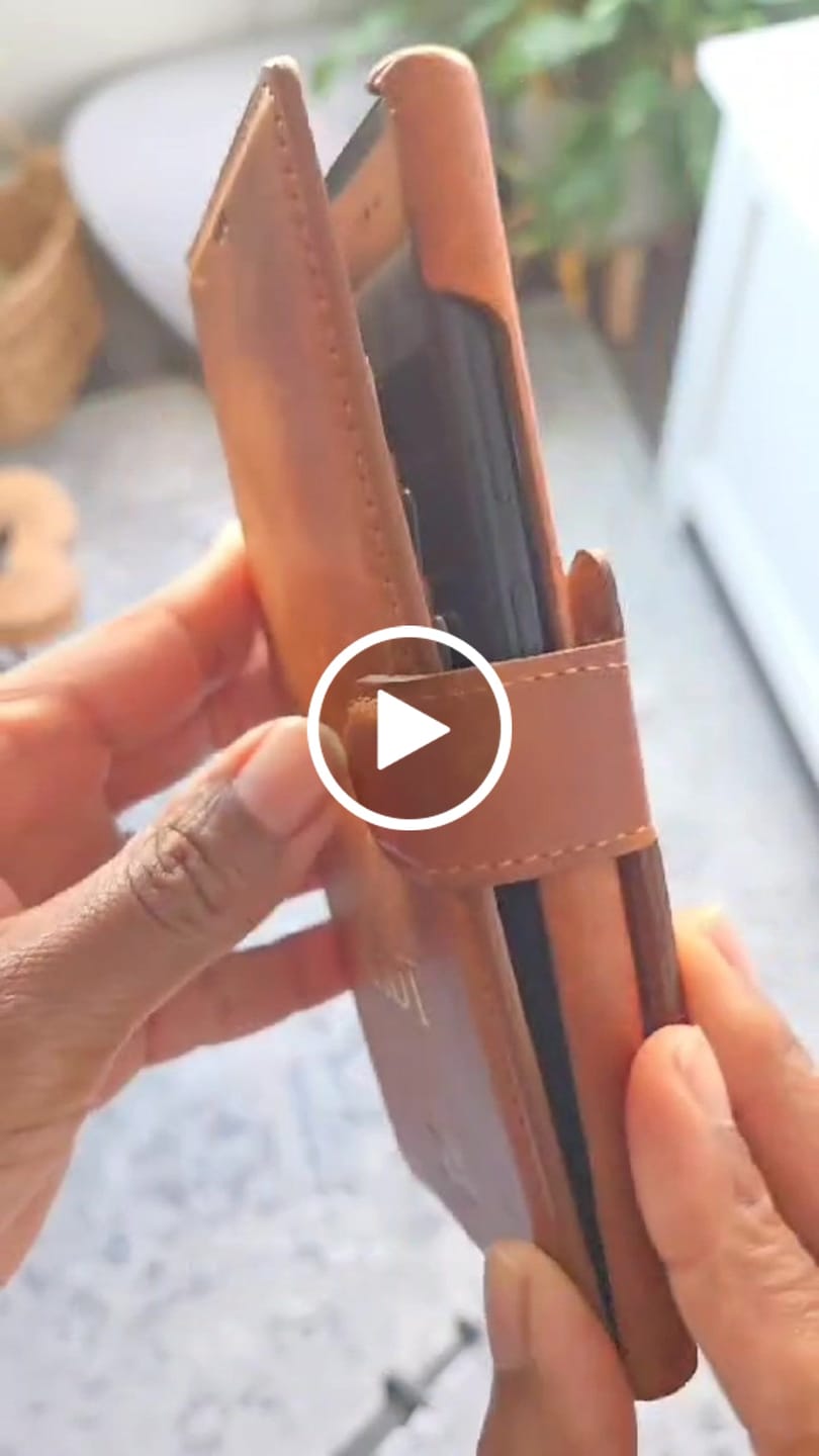 Customer video review of Florence RFID Blocking Leather Wallet Case for Samsung Galaxy S23 Plus