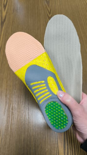 Customer photo review of Ortopéd Pro Talpbetét Plantar Fasciitis Enyhítésére