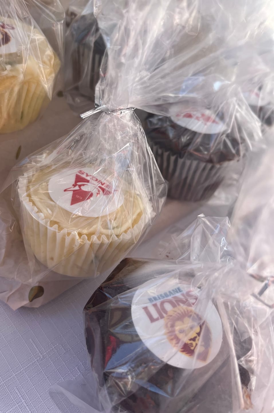 Customer photo review of Brisbane Lions AFL Club - Edible Icing Images