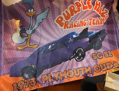 Customer photo review of Fahne inkl. Druck