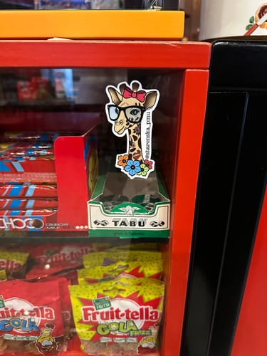 Customer photo review of Sticker Vinile Classico