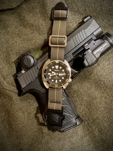 Customer photo review of The WOE-ZA Commando Strap (NEW!)