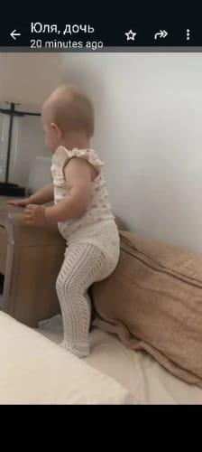 Customer photo review of Baby Girl  Hollow Mesh  Stockings