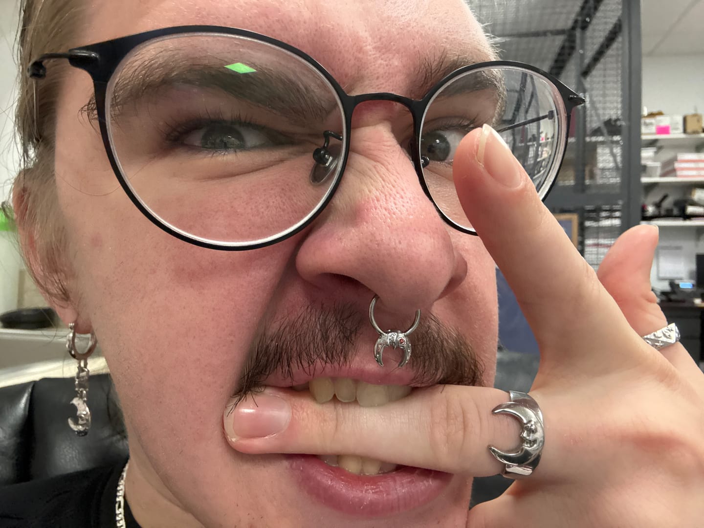 Customer photo review of LUNA THE LUNATIC LUNAR RING