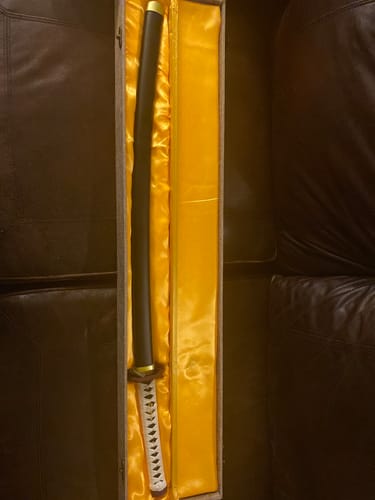 Customer photo review of Giyu Tomioka Katana V2