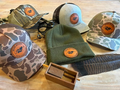 Customer photo review of Premium Custom Leather Patch Hats (Wholesale)